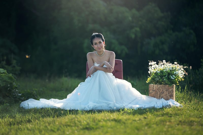 Boho Bride Wedding Dress